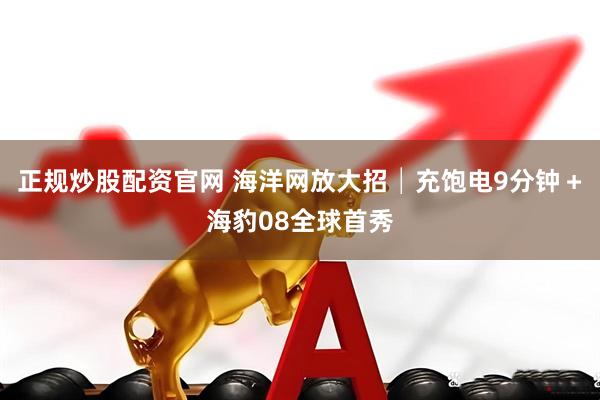 正规炒股配资官网 海洋网放大招│充饱电9分钟＋海豹08全球首秀